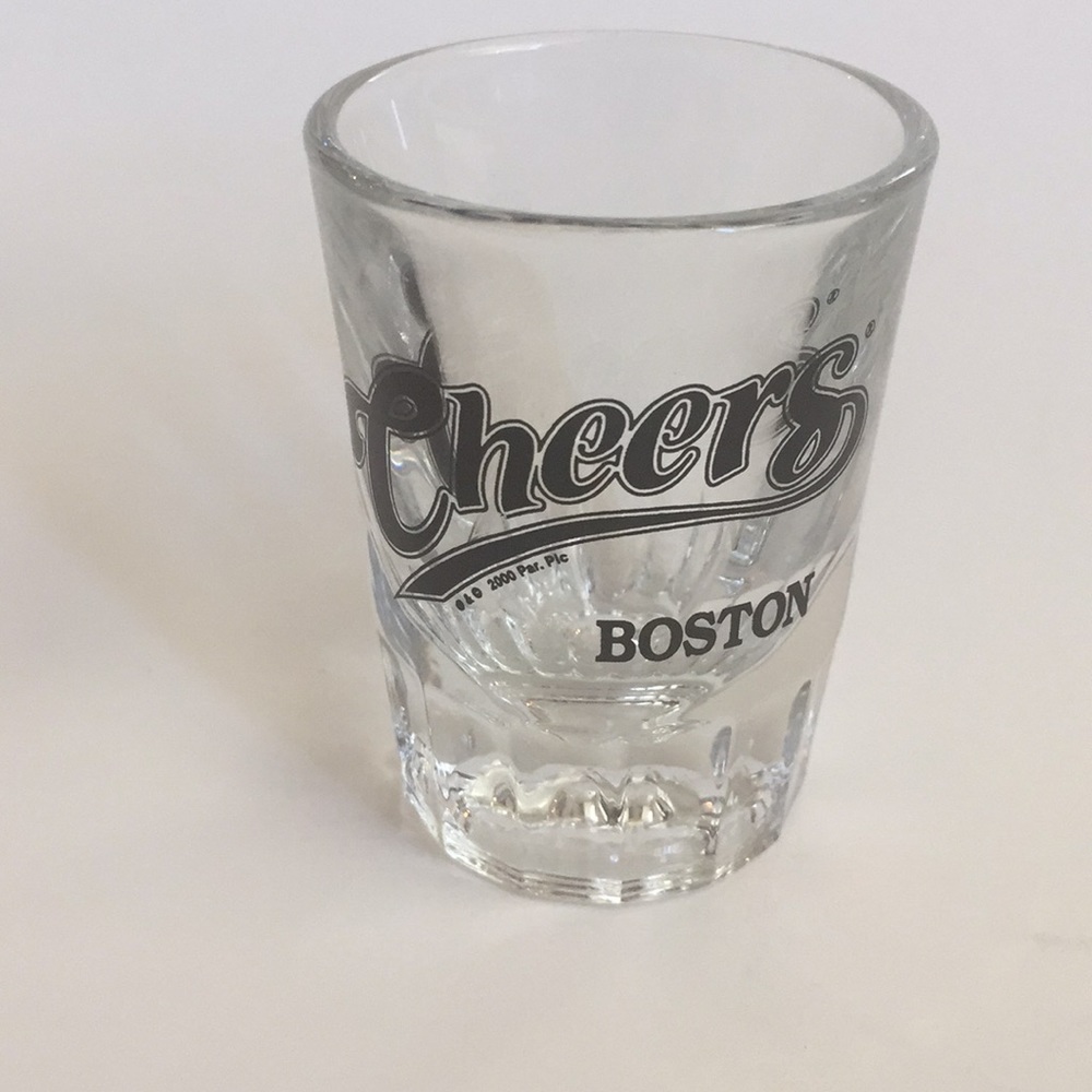 Cheers Boston Shot Glass
